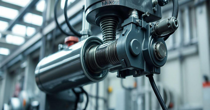 Atuador Pneumático com Retorno por Mola