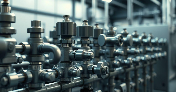Sistema Pneumático Industrial Eficiente
