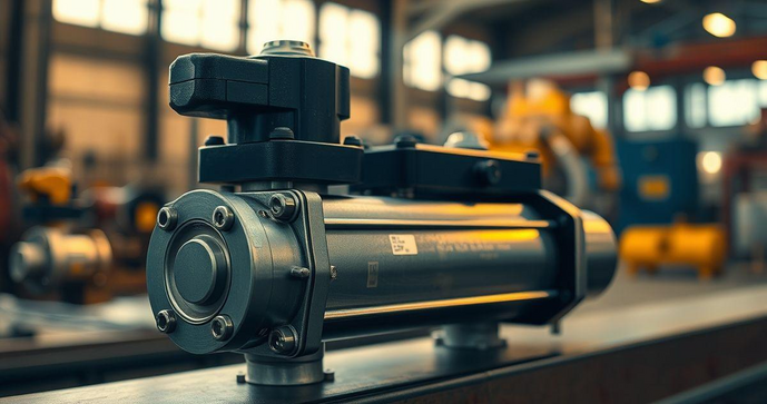 Atuador pneumático de dupla ação como solução eficiente para automação industrial