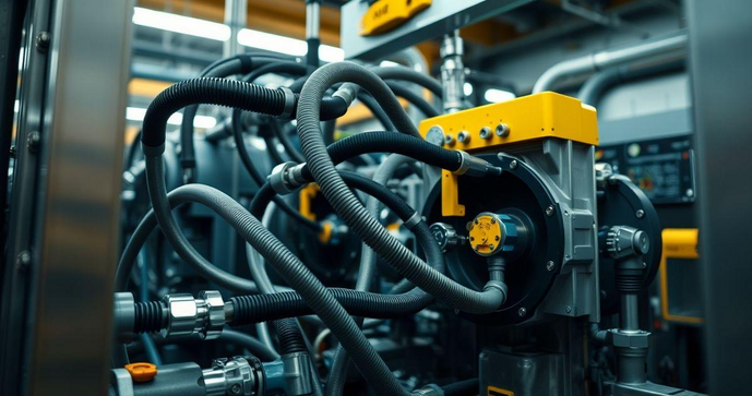 Conexão pneumática: como otimizar sistemas industriais com eficiência e segurança